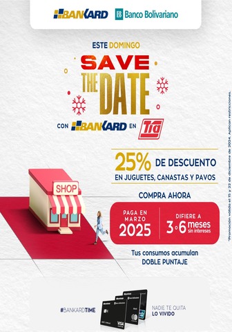 SAVE THE DATE CON BANKARD